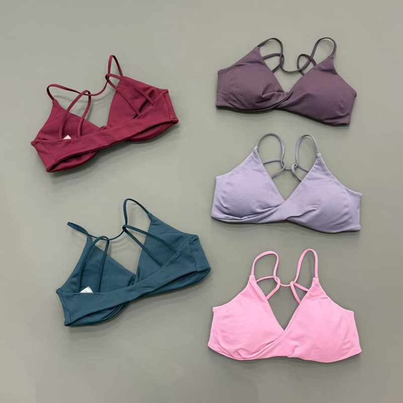 Yoga Mat For Fitness - HISTELLO 비전 스포츠 브라 여성 크로스