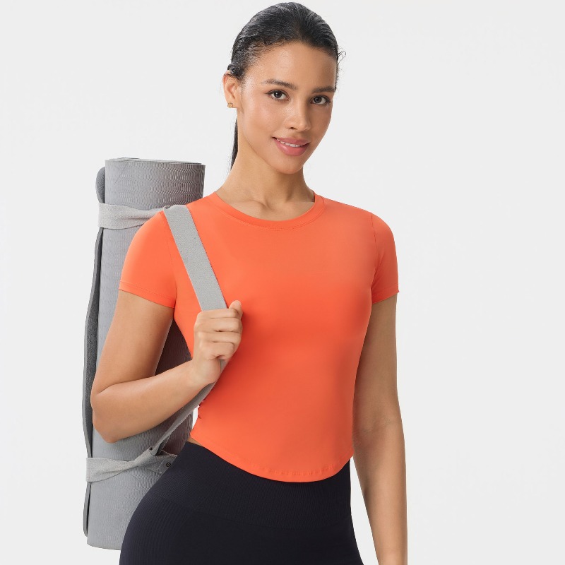 Yoga Fitness Top - 스포츠 탑 속건성 여성용 피트니스 러닝