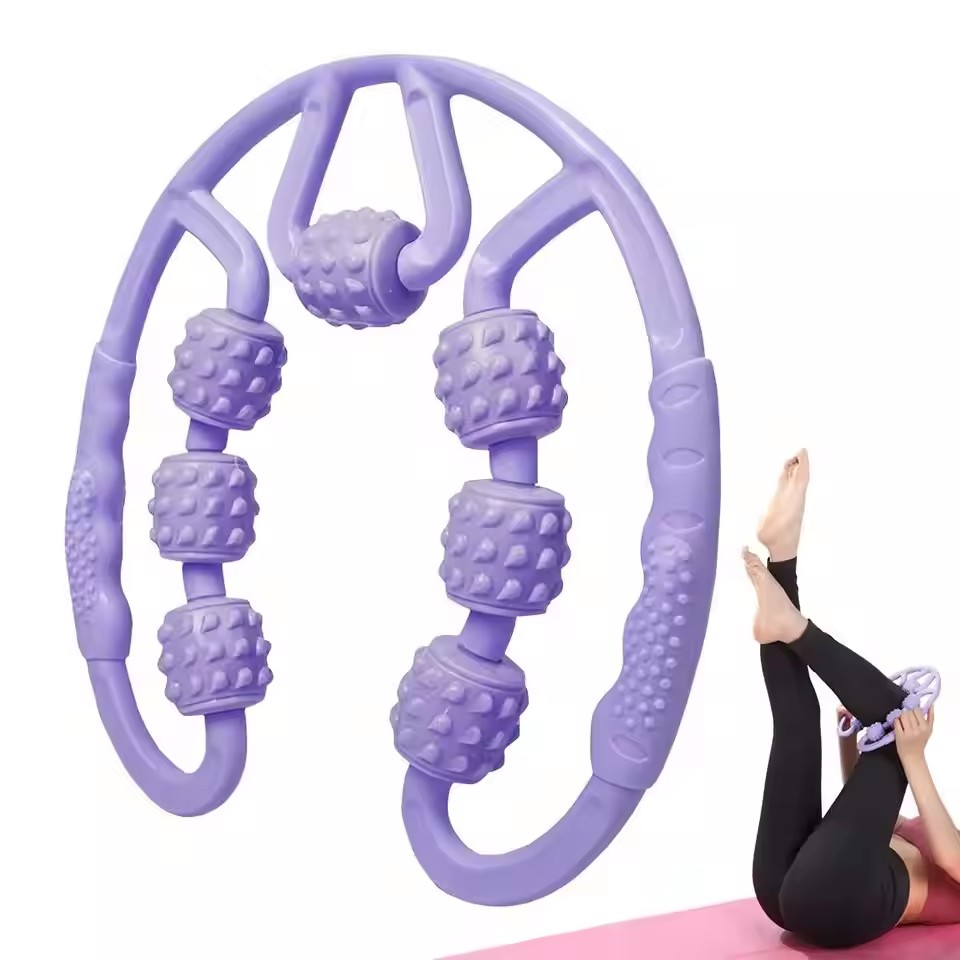 Yoga Fitness Trainer - 다리 종아리 롤러 마사지기 셀룰라이트 방지