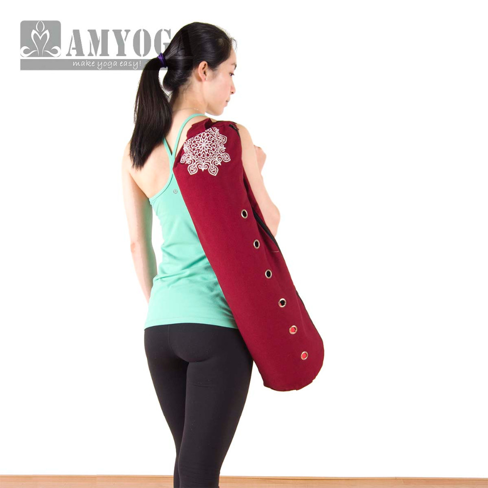Yoga Mat For Fitness - 캔버스 요가 매트 가방 싱글 숄더