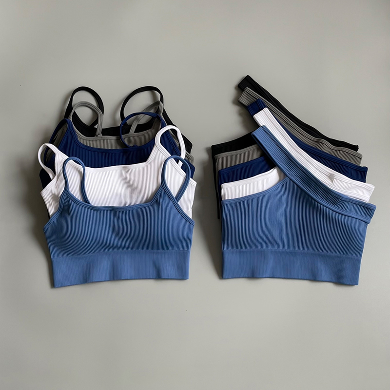 여자의 자른 된 요가 브래지어 섹시 한 어깨 스포츠 브 - Yoga Mat For Fitness 리뷰 및 가격