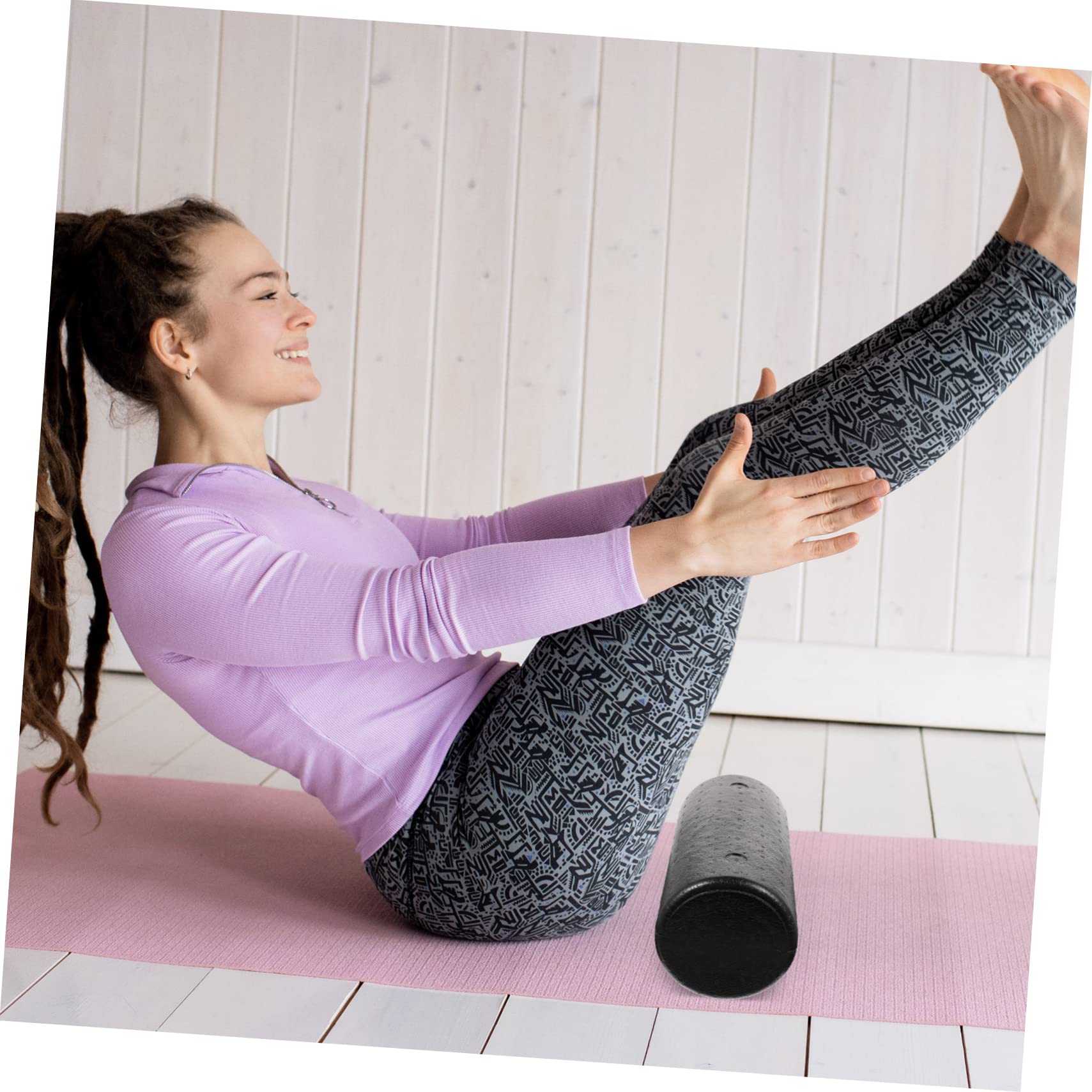 EPP 요가 폼 롤러 피트니스 휴대용 필라테스 바디 운 - Yoga Fitness Exercises 리뷰 및 가격