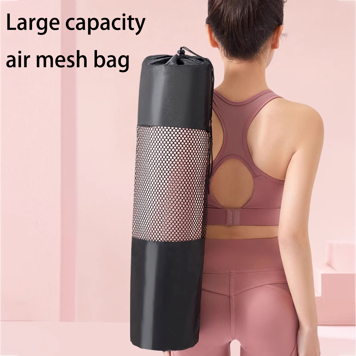 통기성이 좋은 요가 매트 보관용 메쉬 가방 - 내구성이 - Yoga Mat For Fitness 리뷰 및 가격